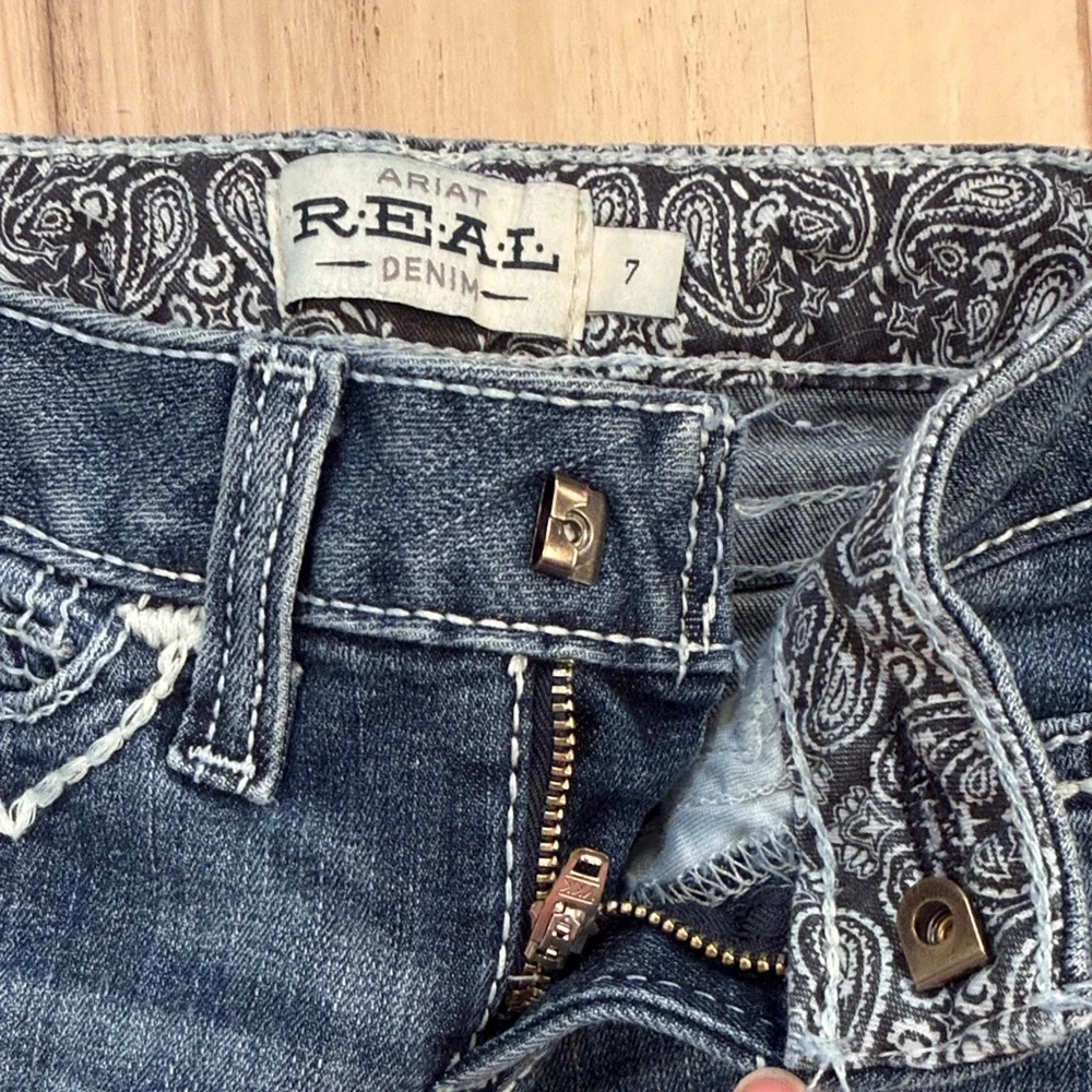 Ariat Girl’s Dark Blue Bootcut Jeans